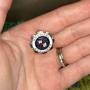 3/$10 Vintage Sterling Silver Hospital Auxiliary Pin